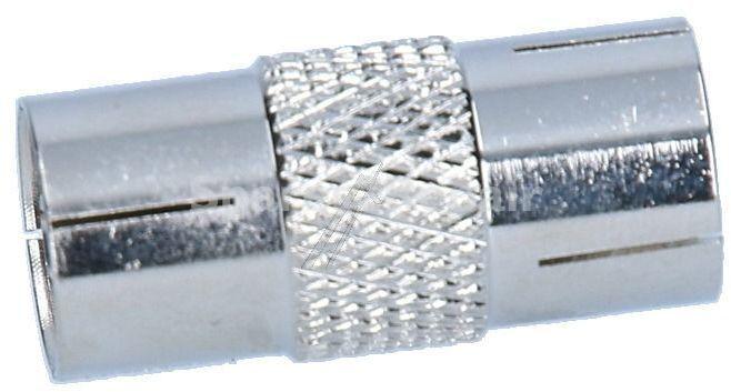 Com Coaxial Socket/coaxial Socket - Adaptor-coupler Coax-socket To Coax-socket Metal