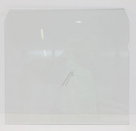 Oven outer Door - 5613093128 Front Glass White Voss 592x501 [Electrolux Aeg]