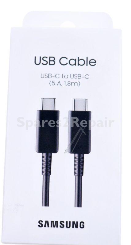 Samsung Usb connector - Ep-dx510jbegeu Samsung Usb-c To Usb-c Cable Ep-dx510 (5a) 1 8m Black