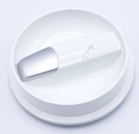 Control Knobs - 140112224013 Knob Assembly White Bi [Electrolux Aeg]