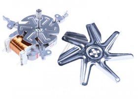 Ventilator Motor - 11051705 Blower Motor Hot Air Circulation Blower Not For Us Appliances [Bosch Siemens]