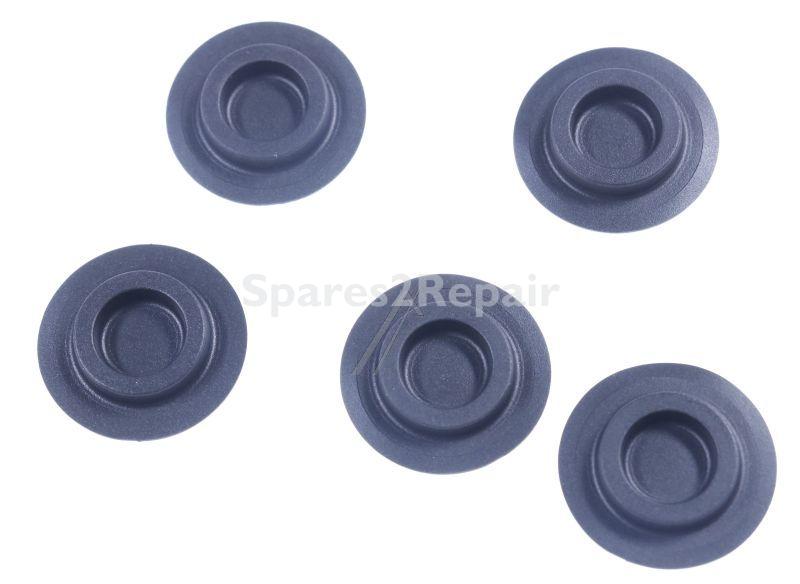Mounting Parts - 17007119 Fixture Fixing Piece 5 Adhesive Rings + Positioning Template [Bosch Siemens]