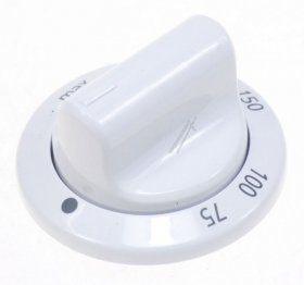 Button - 250315189 C00910398 Oven Thermostat Knob White [Arcelik]