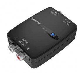Marmitek Dc Converter + Modulator - Connect Ad12 Audio Converter - Analog Zu Digital