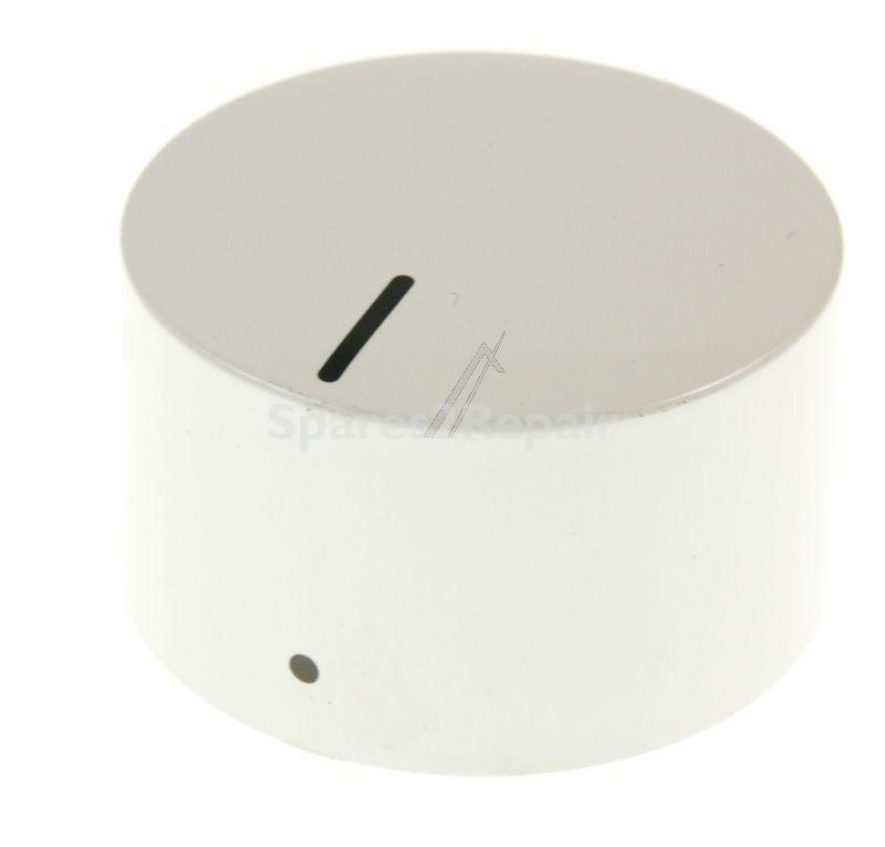 Button - 1173659010 Knob Silk Screened White [Electrolux Aeg]