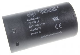 Ducati Axial-film Capacitor - 72uf-86uf 250v Faston 6,3mm Motor Capacitor