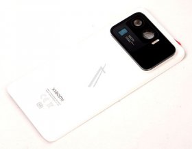 Xiaomi Battery Compartment Lid - Suitable For Xiaomi Mi 11 Ultra (m2102k1g) - Akkudeckel - Batterie Cover + Kamera Glas Ceramic Weiss