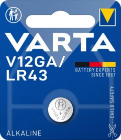 Varta 1.50v Button Cell Battery - V12ga Button Cell Electroniques Alcaline Varta