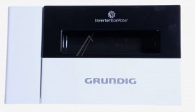 Detergent Dispenser Cover - 2410609068 C00941532 Front Cover Detergent Drawer [Arcelik]