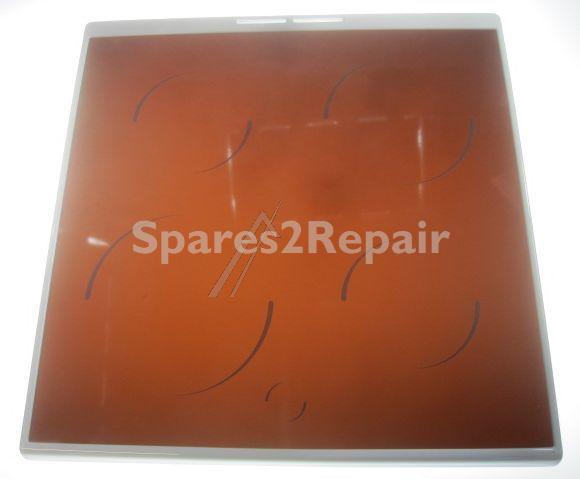 Ceramic Surface - 3970513101 Ceramic Cooktop frame white [Electrolux Aeg]