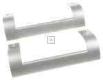 Fridge Door Handles - 4321270400 C00876759 Externally Mountable Silver Handle Assembly-x [Arcelik]