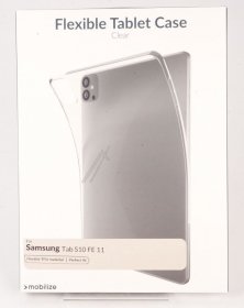 Mobilize Leather Bag Gsm - 80874 Mobilize Gelly Case Samsung Galaxy Tab S10 Fe 11 Clear