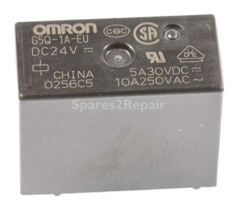 Omron Pcb Relay To 24v - 24vdc 10a-250vac Relay, 1 Closed, Print