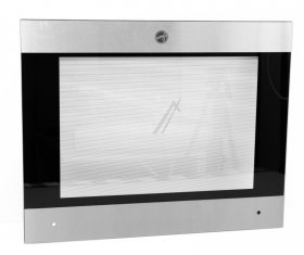 Oven outer Door - 70040085 Assembly Door Ext Gl+rail+hor [Candy Hoover]