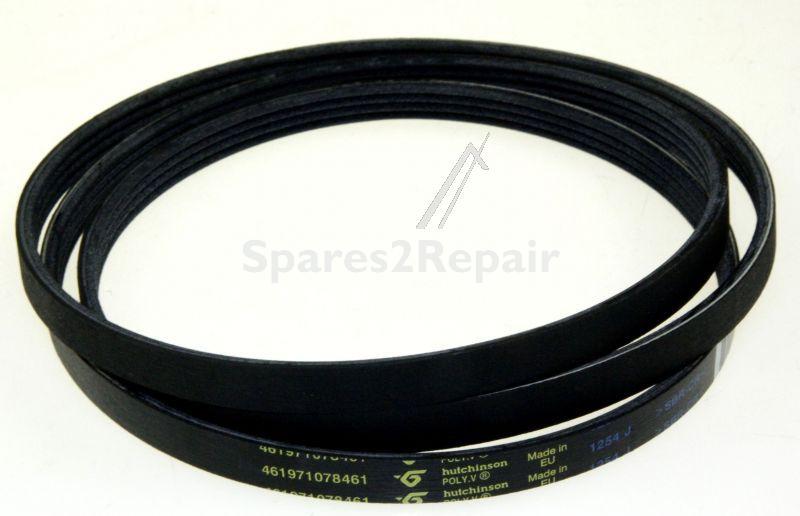 Poly v belt - C00344354 481235818157 Belt Bk 1254 J5 [Whirlpool Indesit]