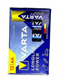 Varta Aa - Battery - Lr6 4106301132 Varta Longlife Aa Mignon Cube 12-pack