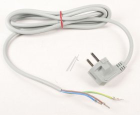 Mains Power Lead - 32050632 Power Cord-2 1m-eu-ground Ring-l+n igne [Vestel]
