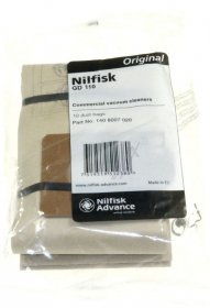 Nilfisk Vacuum Cleaner Bags - 140 8007 020 Dust Bag (x10) Viking Gd110-d10