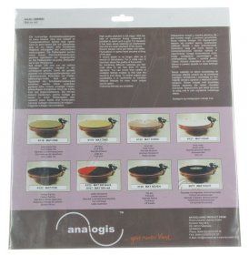 Analogis Turntable Mat - Mat Six Red Turntable Mat Made Of Leather - Red
