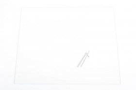Oven outer Door - 140032463071 Front Glass White Zanussi 592x [Electrolux Aeg]