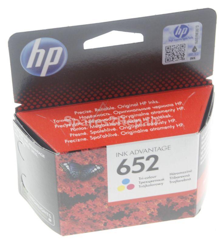 Hewlett Packard Cartridge - 652 Tintenpatrone, Cmy
