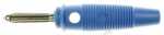 Banana Plug - BÜla20k Banana Plug Blue Hirschmann