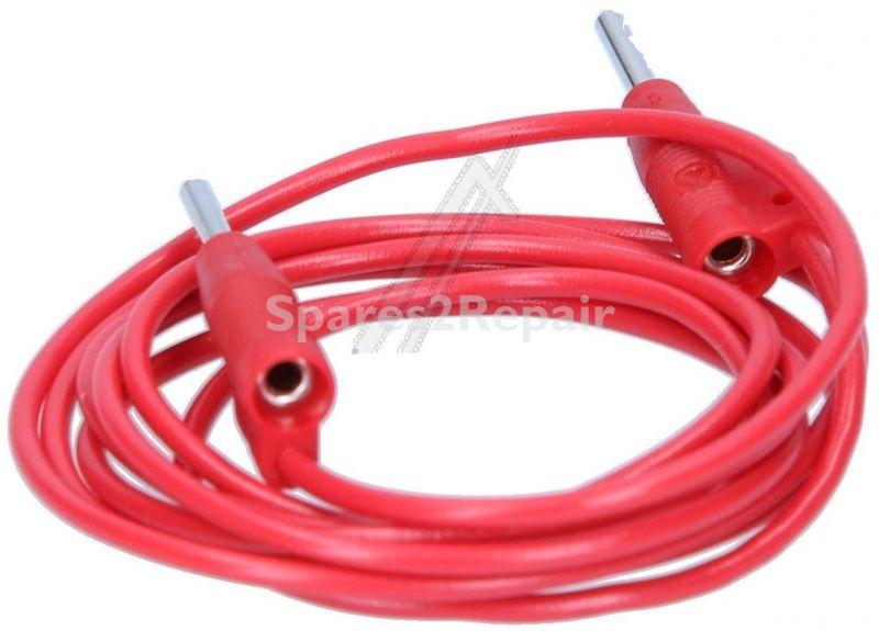 Hirschmann Measuring Cable Banana Plug - Mvl2-100 973 596 101 Measuring Lead 1m Red Hirschmann