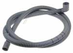 Panasonic Angeled Outlet Pipe - 42074837 Drain Hose-long-grey