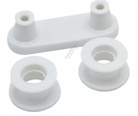 Compatible Roller For Dishwasher Basket - Holder + 2 Rollers For Dishwasher Basket
