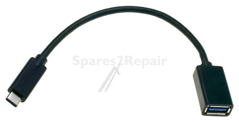 Compatible Usb adaptor - Usb 3 1 C Plug - Usb 3 0 A Socket Otg 0 2m