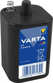 Varta Battery - 4r25x Professional Typ 431 Zink-chloride Flashlight Battery