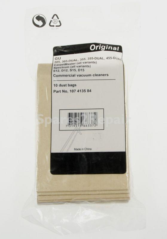 Nilfisk Vacuum Cleaner Bags - 107413584 Lot De 10 Sacs
