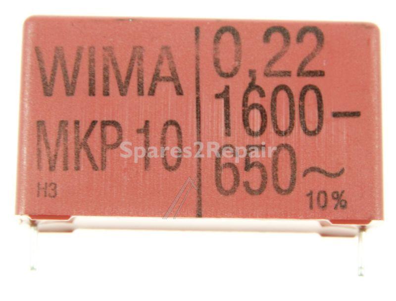 Wima Pulse Capacitors - 0,22uf-1600v Mkp10 Impulskondensator Rm=37,5 -rohs-konform-