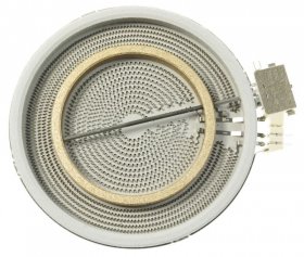 Ego Double Circuit Radiation Heate - 10 51213 492 Radiant Heating Element Alternative For Bosch Siemens 210-140mm 2200-1000w