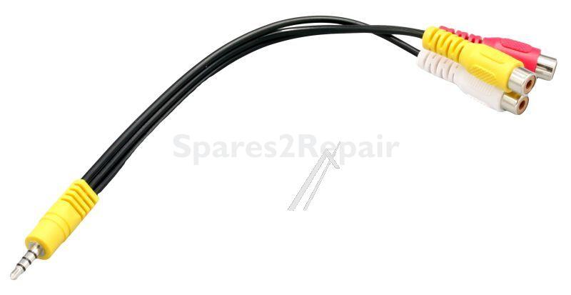 Panasonic Phono Adapter Audio - 30069713 Stereo Lead To Rca