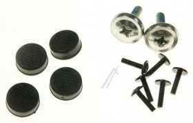 Vestel Screw - 23588953 Det std 65550_blk_w-rbr(pkg_(e50