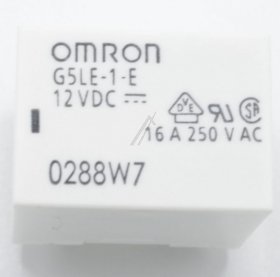 Omron Pcb Relay To 12v - 12vdc 16a-250vac Relay, 1 Changeover