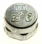 Square Plug - C00004682 482000025913 Blanking Tap 1-2 Gas Threading [Whirlpool Indesit]