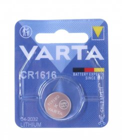Varta 16,0mm Button Cell - Cr1616 6616101401 3 0v-55mah Lithium Varta Battery 16x1 6mm