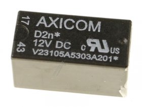 Te Connectivity Pcb Relay To 12v - 12vdc 3a-250vac Relais, 2 Wechsler, V23105-a5303-a201
