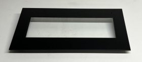 Oven outer Door - 5551184046 External Oven Glass Matt Black 592x3 [Electrolux Aeg]