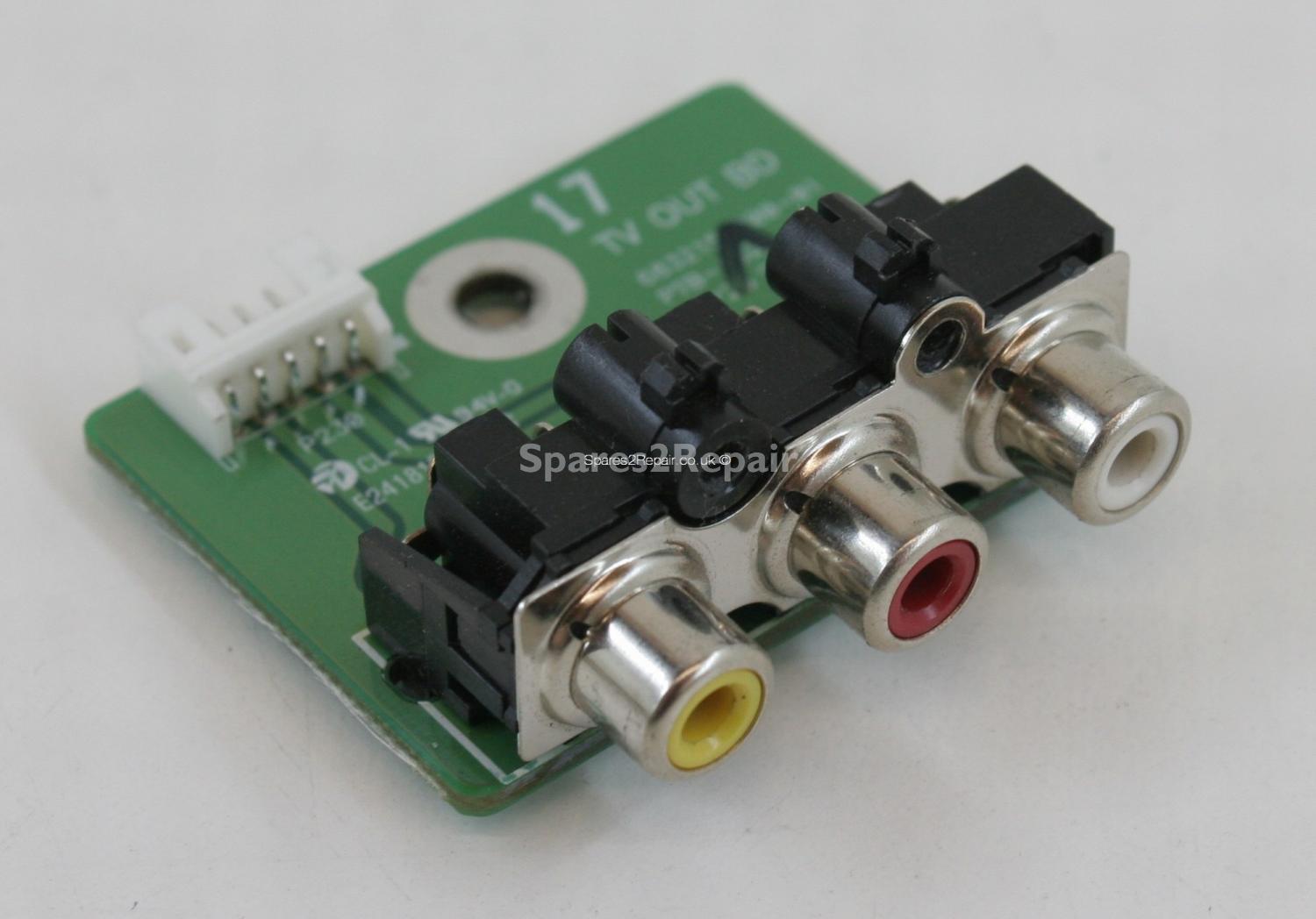 Dell W2600 - Inputs - TV OUT BD - 6832152200-01 - PTB-1522