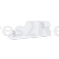 Square Plug - 4055394326 Hinge Cover White Top Left [Electrolux Aeg]