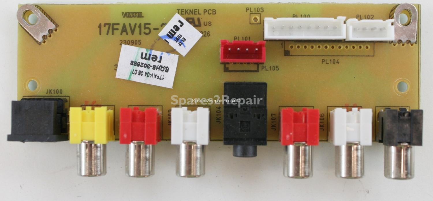 Hitachi L26H01U - Side AV - 17FAV15-2 - 230905