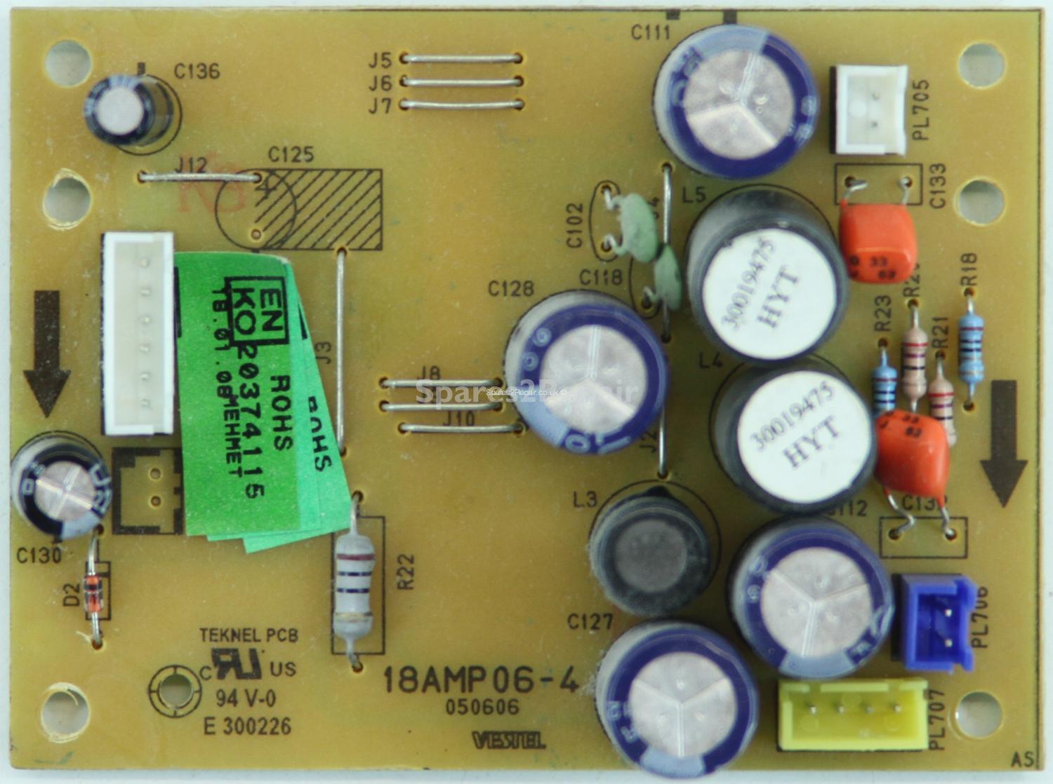 Hitachi L37VP01U - AMP - 18AMP06-4 - 050606 - 20374115