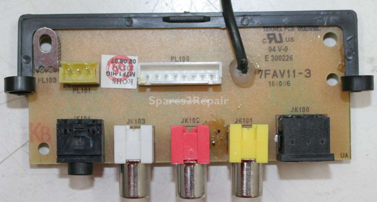 Hitachi L42VP01U - Side AV - 17FAV11-3 - 101006