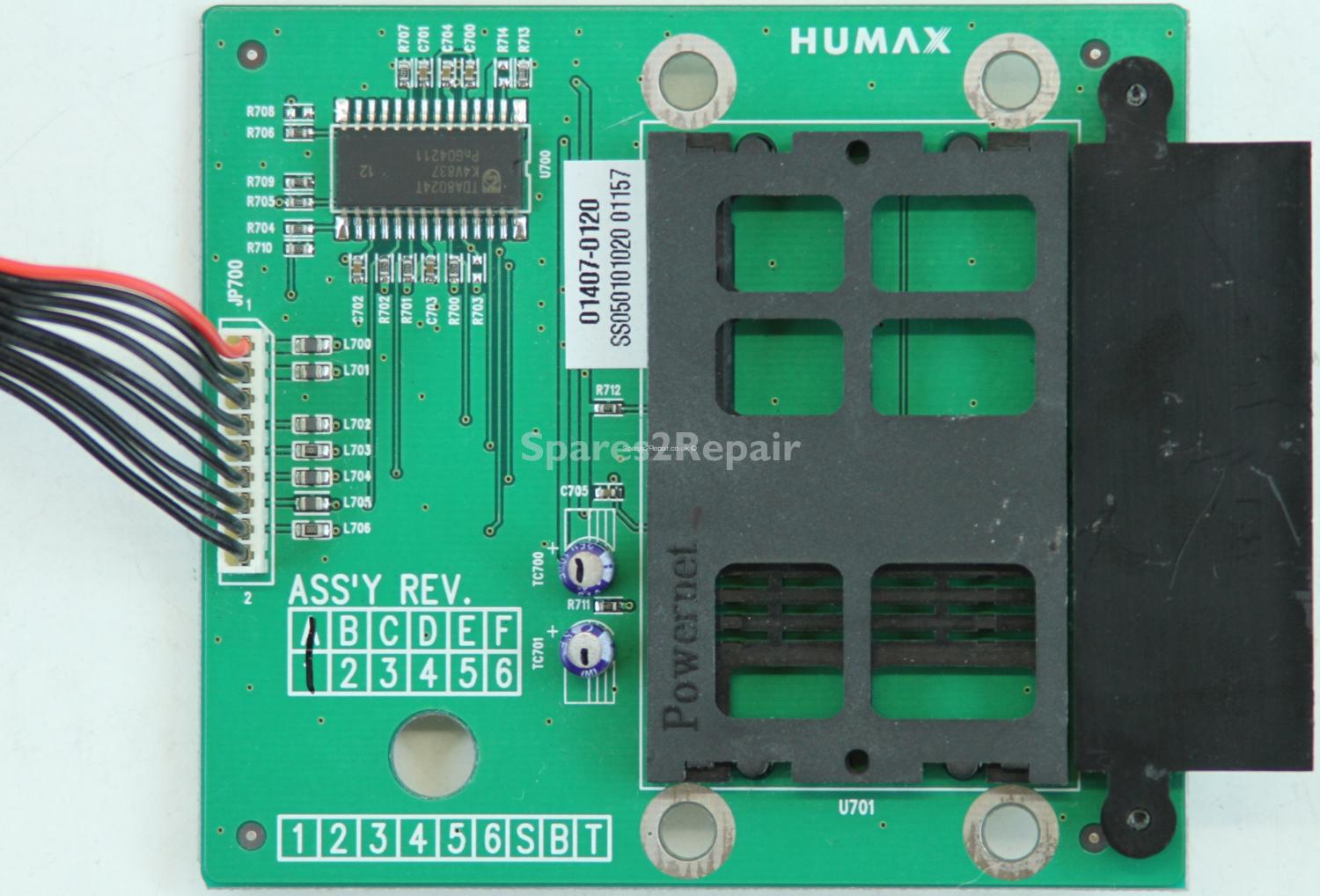 Humax LGB-26TPVR - DTV-CIM - 01407-0120 - REV.A1 - SS050101020