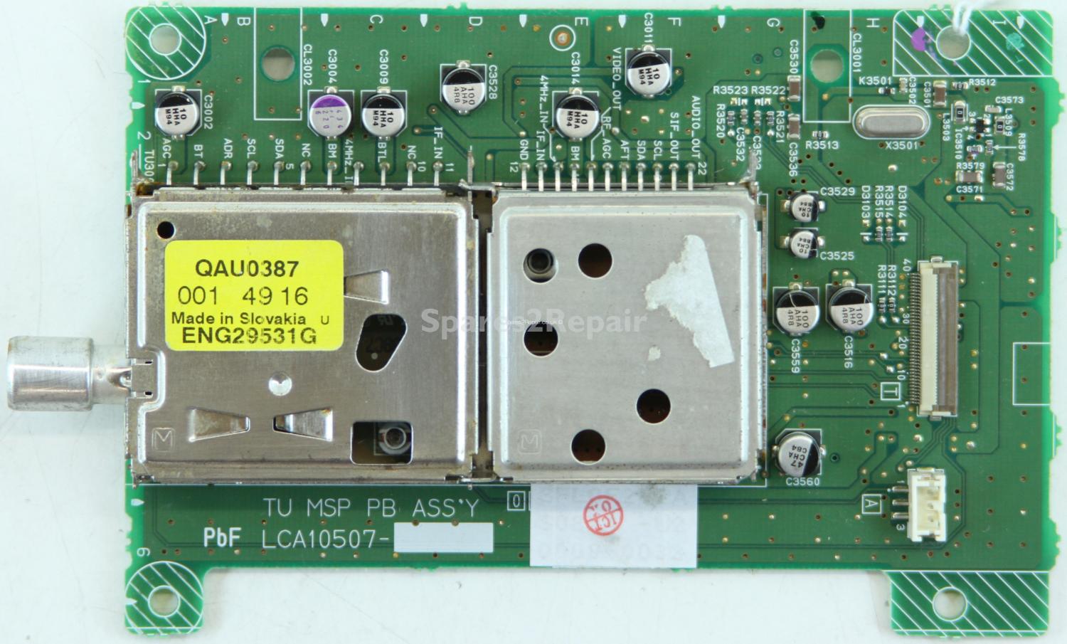 JVC LT-26D50BJ - Tuner - LCA10507 - LCB10507 -001A - TU MSP PB ASSY