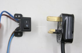Lexsor LC27W18S - AC Switch and Plug