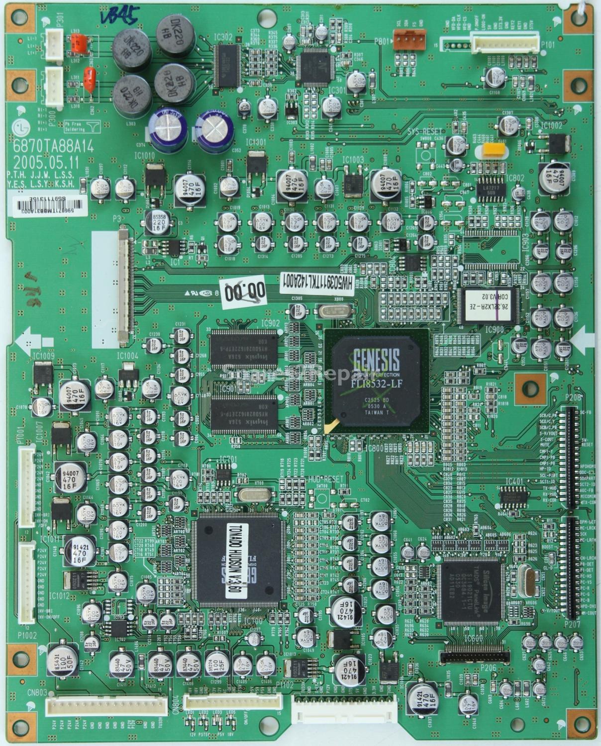 LG 26LX2R - iDTV - 6870TA88A14 - 6871TMB31A